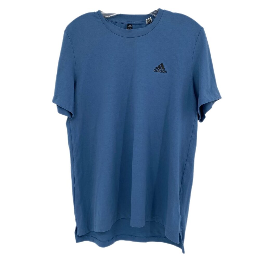 adidas Blue Classic Pullover T-Shirt | Size M